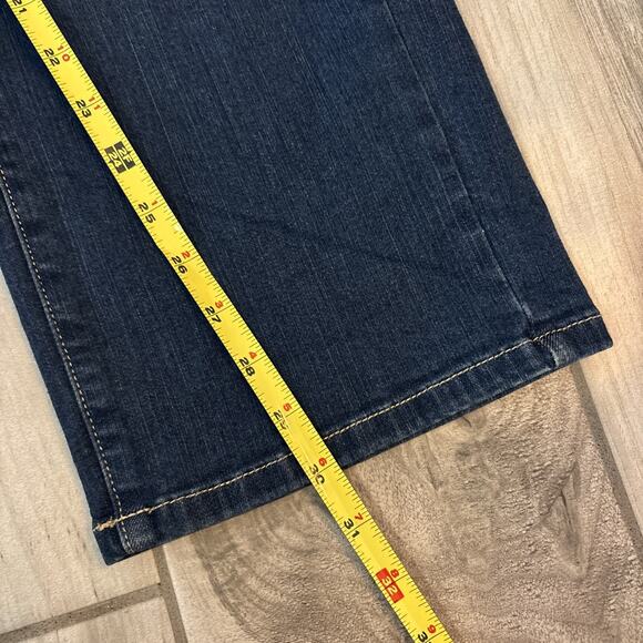 Torrid Bombshell Jeans Size 16Reg Ankle Blue High Waist Button Fly Dark Wash NWT - Picture 7 of 7